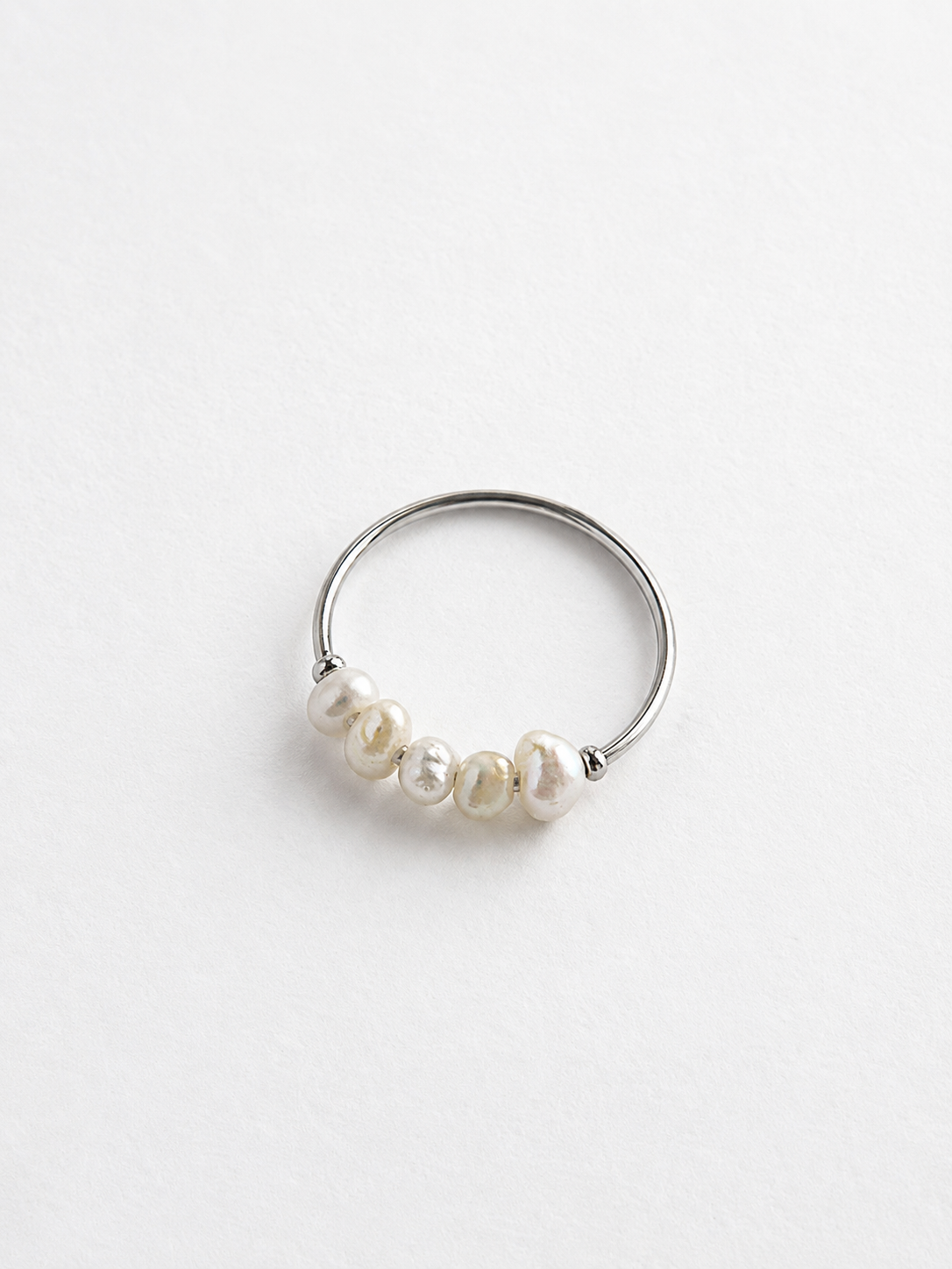 Lunaria Pearl Ring