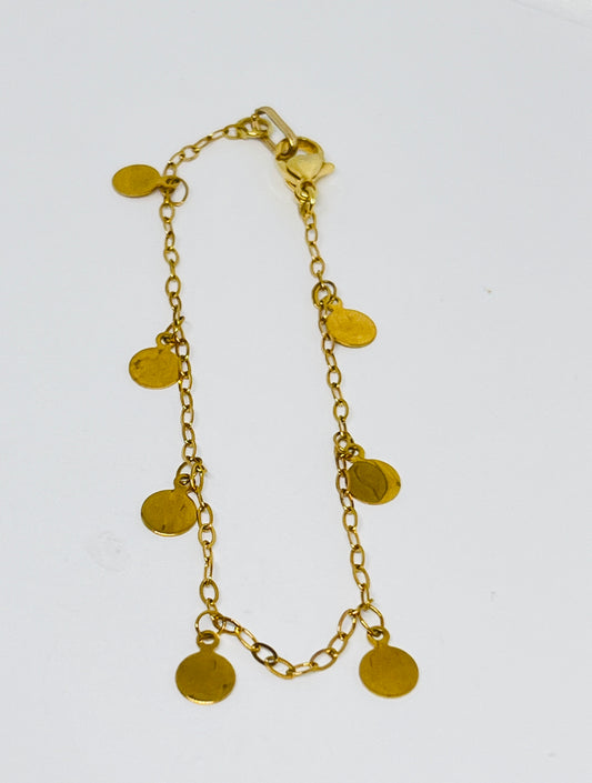 Dancing Sunlight Boho anklet